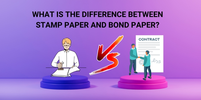 What Is The Difference Between Stamp Paper And Bond Paper?